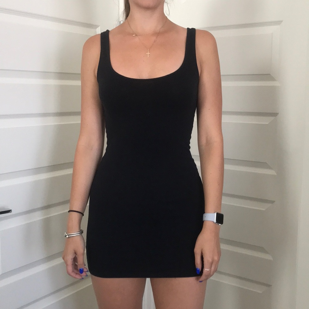 Black tank top dress from Nordstrom